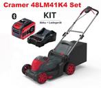 Cramer 48LM41K4 Accu Grasmaaier Set(nieuwdoos), Tuin en Terras, Grasmaaiers, Ophalen, Cirkelmaaier, Accu-grasmaaier, Nieuw