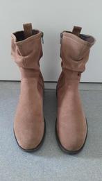 FEYN Suède Laarsjes Maat 38 - Herfst/Winter, Kleding | Dames, Schoenen, Bruin, Lage of Enkellaarzen, Ophalen of Verzenden, Zo goed als nieuw