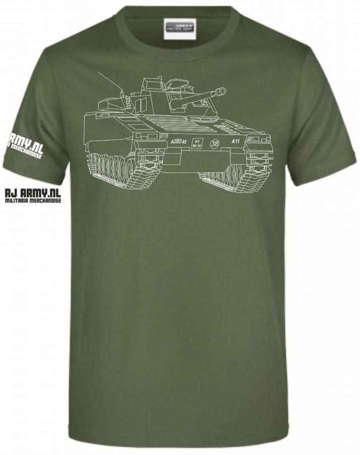 CV90 45 Pantserinfanteriebataljon Oranje Gelderland rjarmy, Verzamelen, Militaria | Algemeen, Landmacht, Kleding of Schoenen, Nederland