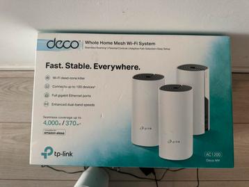 TP-Link Deco M4 (6 stuks) - Mesh WiFi Systeem beschikbaar voor biedingen