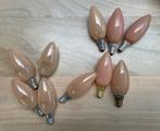 10 flame kaarslampen, gloelampen, E14, 25 en 40 W, 30 tot 60 watt, Gebruikt, Kaarsvorm, E14 (klein)