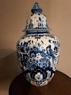 Delfts Blauwe Vaas met Deksel, Antiek en Kunst, Antiek | Keramiek en Aardewerk, Ophalen of Verzenden