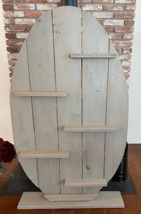 Steigerhouten Paasei, groot model, Huis en Inrichting, Woonaccessoires | Wanddecoraties, Zo goed als nieuw, Ophalen