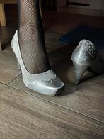 Grijze leren pumps Dick Boons & Vero Cuoio, mt 36, Ophalen of Verzenden, Gedragen, Grijs, Pumps
