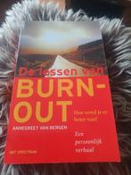 A. van Bergen - De lessen van burn-out, Ophalen of Verzenden, Zo goed als nieuw, A. van Bergen