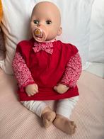 Zapf Creations Chou Chou - interactief met speen, Ophalen of Verzenden, Zo goed als nieuw, Babypop