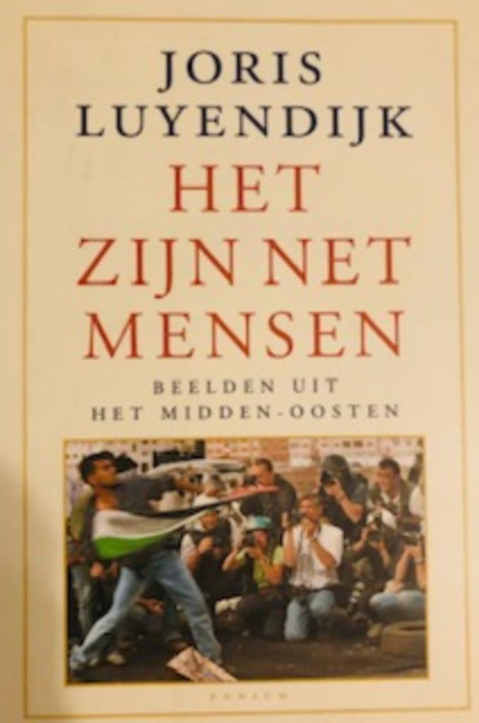 Gesigneerd, Joris Luykendijk, Het zijn net mensen, Boeken, Geschiedenis | Wereld, Zo goed als nieuw, Overige gebieden, 20e eeuw of later