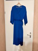 MSCH Copenhagen Overslag jurk blauw maat L, Kleding | Dames, Msch Copenhagen, Blauw, Maat 42/44 (L), Ophalen of Verzenden