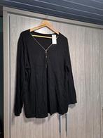 Dunne trui maat 48/50, Made in Italy, Zwart, Trui of Vest, Nieuw