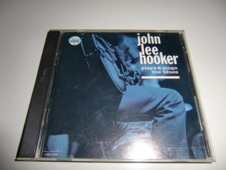 John Lee Hooker - Plays & Sings the Blues, Cd's en Dvd's, Cd's | Jazz en Blues, Zo goed als nieuw, Blues, 1980 tot heden, Ophalen of Verzenden
