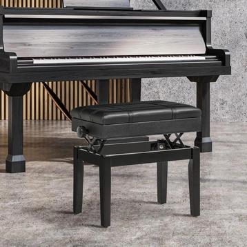 Pianobank met verborgen opbergruimte (nieuw) beschikbaar voor biedingen