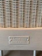 6 Lloyd Loom Stoelen 5 Wit 1 grijs, Huis en Inrichting, Stoelen, Ophalen, Gebruikt, Wit, Riet of Rotan