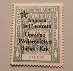 Italië - Geannexeerde Gebieden - Belastingzegel, Postzegels en Munten, Ophalen of Verzenden, Buitenland