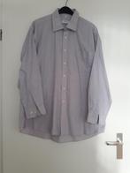 Prachtig overhemd aparte mooie gladde stof kleur licht lila., Verzenden, Zo goed als nieuw, Halswijdte 43/44 (XL)