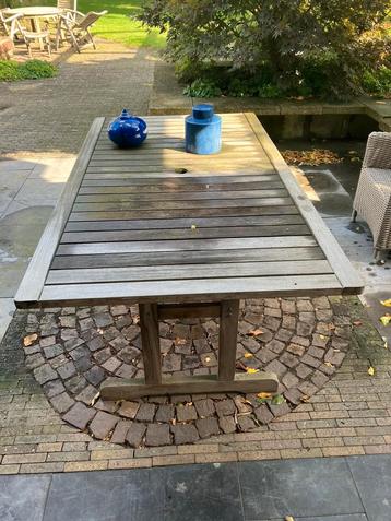 Houten Tuintafel - 100x180cm beschikbaar voor biedingen