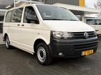 Volkswagen Transporter Kombi 2.0 TDI L1H1 140pk DSG Automaat, Auto's, Euro 5, Stof, Gebruikt, Zwart