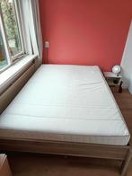 Gratis af te halen 140x200 bed + matras IKEA, Huis en Inrichting, Slaapkamer | Bedden, Gebruikt, 140 cm, Wit, Hout