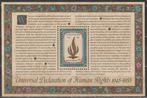 1546. VN New York Blok 10 pfr. Mensenrechtenverklaring, Postzegels en Munten, Ophalen of Verzenden, Noord-Amerika, Postfris