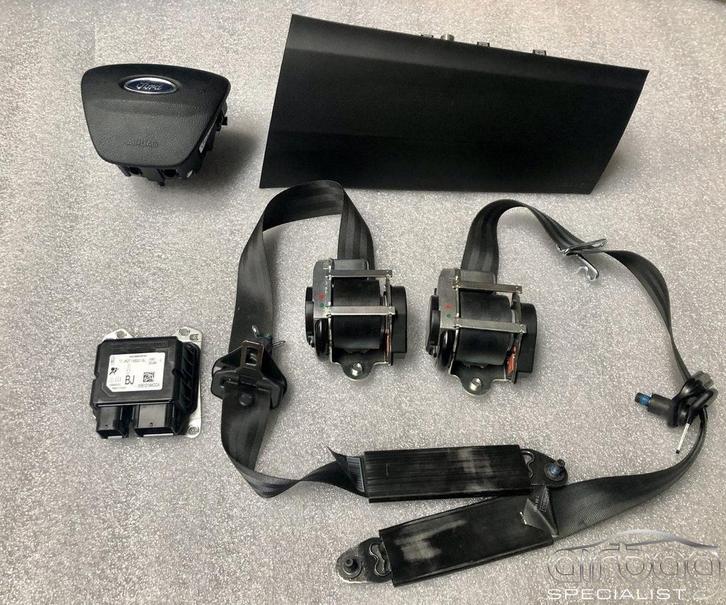 Airbag set Ford Transit  Custom 2018 lift JK21-V042885 JK21V, Auto-onderdelen, Dashboard en Schakelaars, Ford, Gebruikt, Ophalen of Verzenden