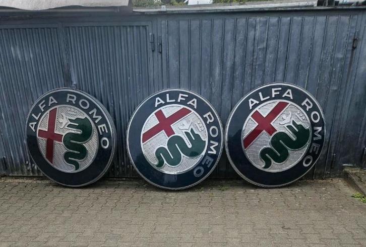 ‼️ Origineel ALFA ROMEO Dealer Lichtbak Lichtreclame ‼️, Verzamelen, Merken en Reclamevoorwerpen, Zo goed als nieuw, Lichtbak of (neon) lamp