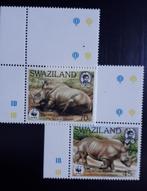 Swaziland WWF 45/70C - dieren - neushoorn/rhinoseros, Overige landen, Verzenden, Postfris