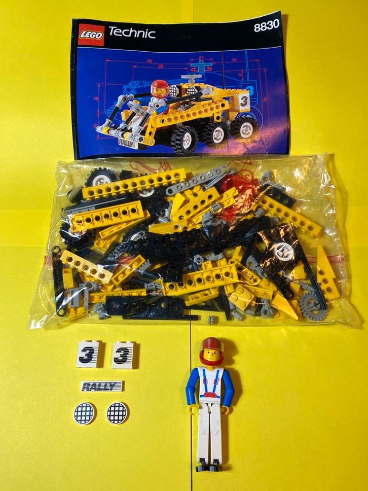 Lego Tecnic 8830 Rally 6-Wheeler / Moon Buggy, Kinderen en Baby's, Speelgoed | Duplo en Lego, Zo goed als nieuw, Lego, Complete set