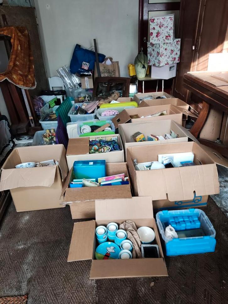 Partij Rommelmarktspullen, Diversen, Rommelmarktspullen, Ophalen