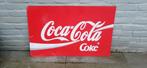 Coca-Cola plaat gietijzer, Verzamelen, Merken en Reclamevoorwerpen, Reclamebord, Gebruikt, Ophalen of Verzenden