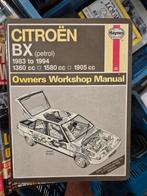 Citroën BX Haynes Werkplaatshandboek 1983-1994, Ophalen of Verzenden, Gelezen, Citroën, Haynes
