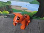 Lego Duplo Tiger figure Orange, Ophalen of Verzenden, Zo goed als nieuw