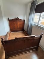 Oud Antiek Bed - 130x190 Matrasmaat, Antiek en Kunst, Antiek | Meubels | Bedden, Ophalen