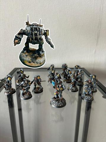 Space wolves combat patrol warhammer 40k painted kitbashed beschikbaar voor biedingen