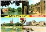 28636	Tegelen	Limburg	met oa	veerpont	mooie oude kaart	Onbes