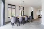 Grijs/paars Suede Eetkamerstoelen - Zo Goed Als Nieuw!, Ophalen, Zo goed als nieuw, Vijf, Zes of meer stoelen, Stof