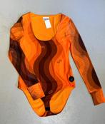 Prachtig body shirt van GANNI (44), Oranje, Maat 42/44 (L), Ophalen of Verzenden, Lange mouw