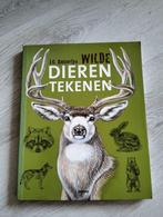 Tekenen. Boek. Wilde dieren tekenen. Nieuw!, Boeken, Ophalen of Verzenden, Nieuw, Tekenen en Schilderen