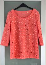 Esprit top 3/4 mouw XL, zalmroze met kleine print. Als nieuw, Maat 46/48 (XL) of groter, Ophalen of Verzenden, Zo goed als nieuw