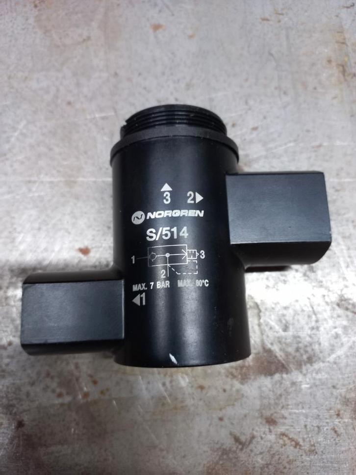 3x Nordgren S/514 Klep, Doe-het-zelf en Verbouw, Compressors, Nieuw, 6 tot 10 bar, 100 liter of meer, Minder dan 200 liter/min