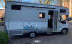 camper dethleffs op ducato chassis 2.8 turbo diesel, Caravans en Kamperen, Chemisch toilet, Standaard zit, Fiat, Particulier
