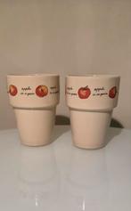Bekers Jet Ter Steege Rijssen Appel, Ophalen of Verzenden, Zo goed als nieuw, Overige stijlen, Kop(pen) en/of Schotel(s)