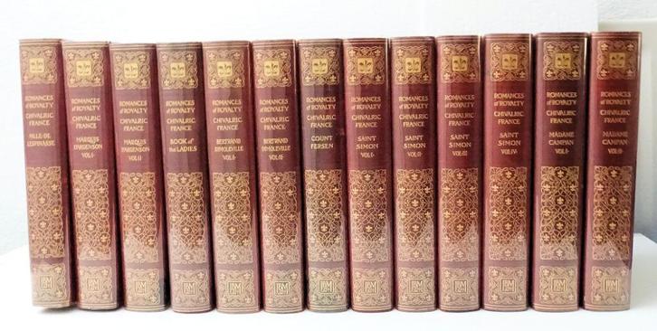 Dramas and Tragedies of Chivalric France 1/250 ex. 1909 13 V, Antiek en Kunst, Antiek | Boeken en Bijbels, Ophalen of Verzenden