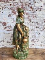 Brocante Frans beeld/ allegonda, Ophalen of Verzenden