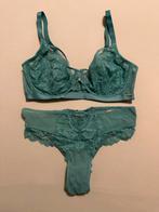 Groen/Blauw Lingerie Set 75F/M BH + slipje, Kleding | Dames, Ondergoed en Lingerie, Ophalen of Verzenden, Groen, Setje