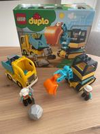 DUPLO Truck & Graafmachine 10931, Complete set, Duplo, Ophalen of Verzenden, Zo goed als nieuw