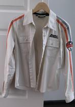 Harley Davidson damesblouse, Maat 38/40 (M), Harley Davidson, Wit, Ophalen of Verzenden