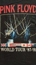 Pink Floyd World Tour 87–88 Long Sleeve VintageMaat L, Maat 52/54 (L), Zwart, Ophalen of Verzenden, Bandshirt