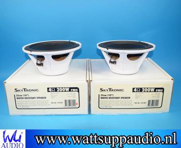  SkyTronic 10'' Water Resistant Speaker ( set van 2 )10 inch beschikbaar voor biedingen