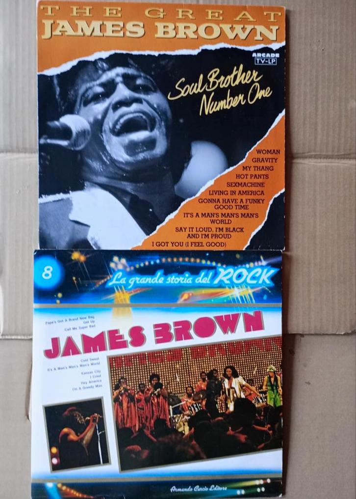James Brown 2 verzamel-lp's, Cd's en Dvd's, Vinyl | R&B en Soul, Gebruikt, 1960 tot 1980, 12 inch, Ophalen of Verzenden