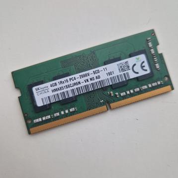 4GB DDR4 SODIMM Laptop RAM – 2666MHz – SK Hynix beschikbaar voor biedingen