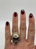 B326 Prachtige zilveren Thomas Sabo skull ring maat 21, 20 of groter, Ophalen of Verzenden, X, Dame of Heer